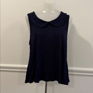 Peter Pan Sleeveless Top